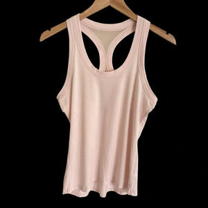 Athleta‎ size XS Light Pink Topanga Racerback Tank Top Workout Activewear 350528